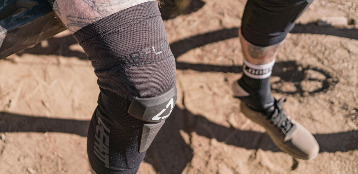 Review Leatt Airflex Hybrid Knee Guard The Loam Wolf