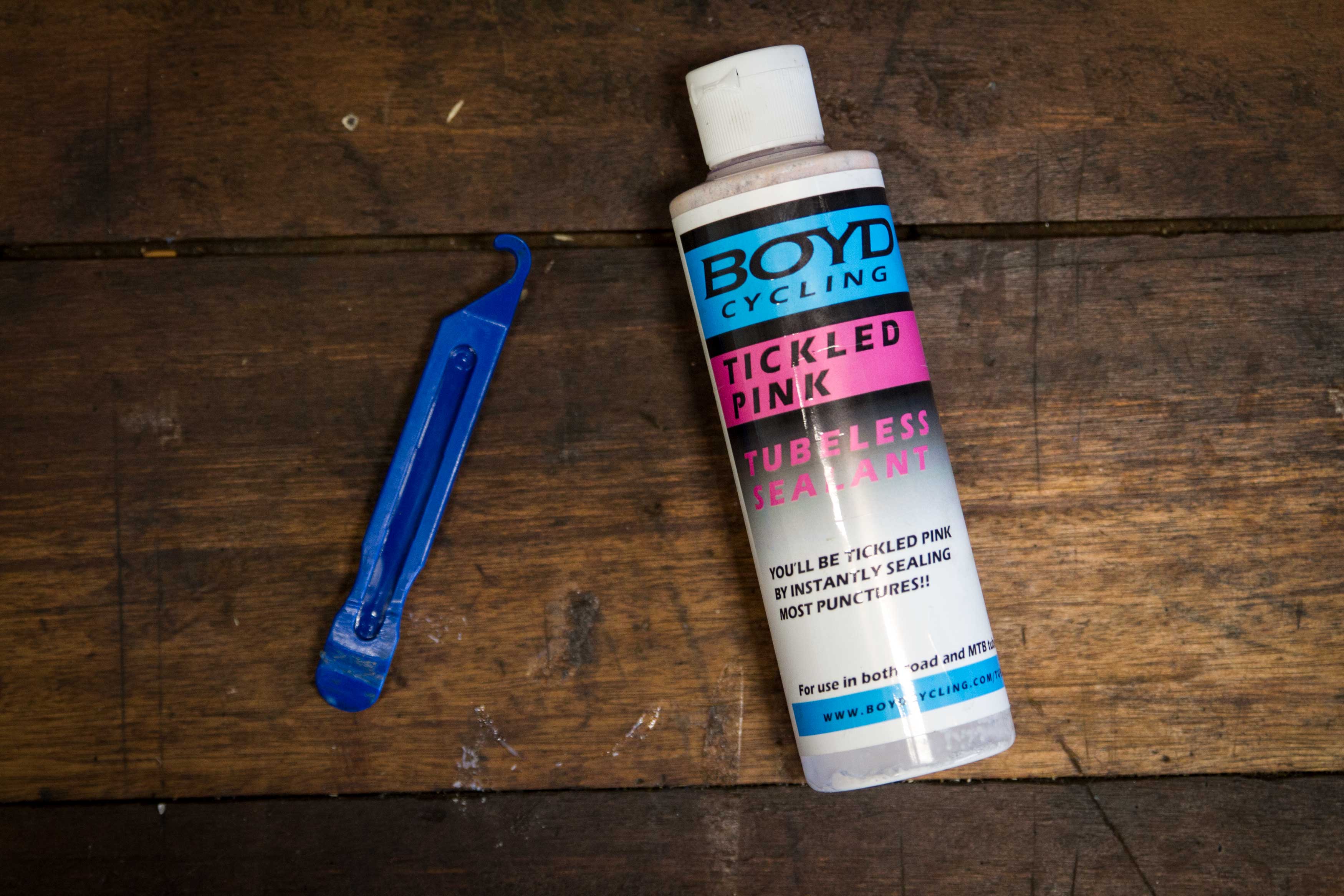 Review: Boyd Cycling's Tickled Pink Tubeless Sealant