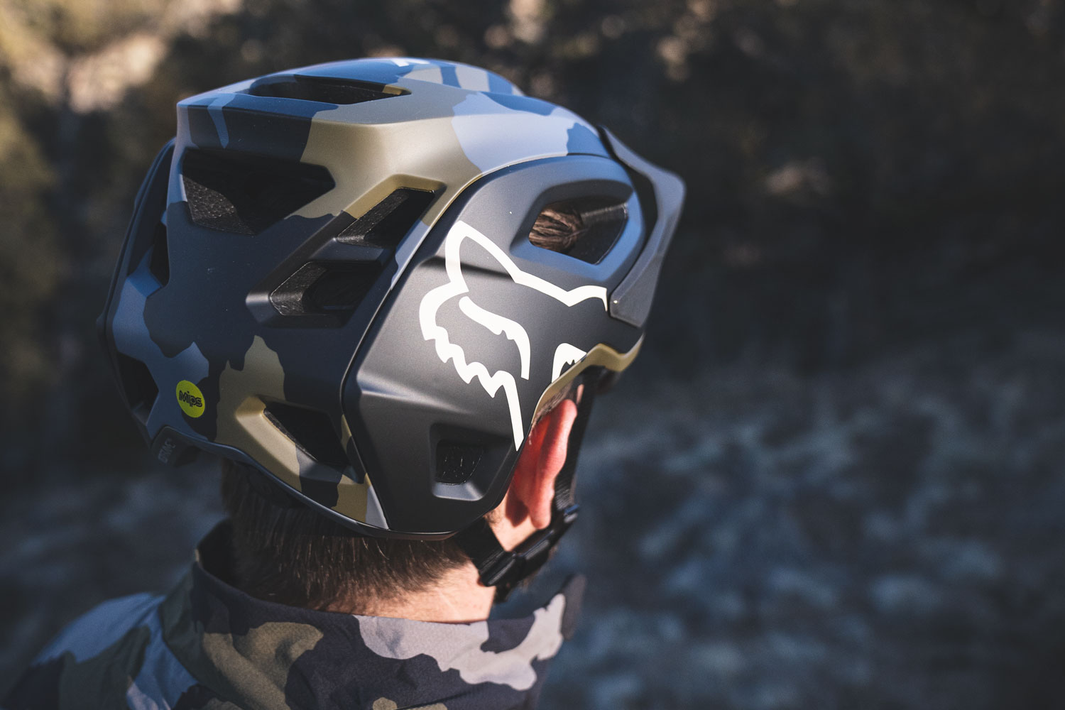 New Fox Racing Speedframe Pro MIPS Mountain Bike Helmet Black Red Size Medium 