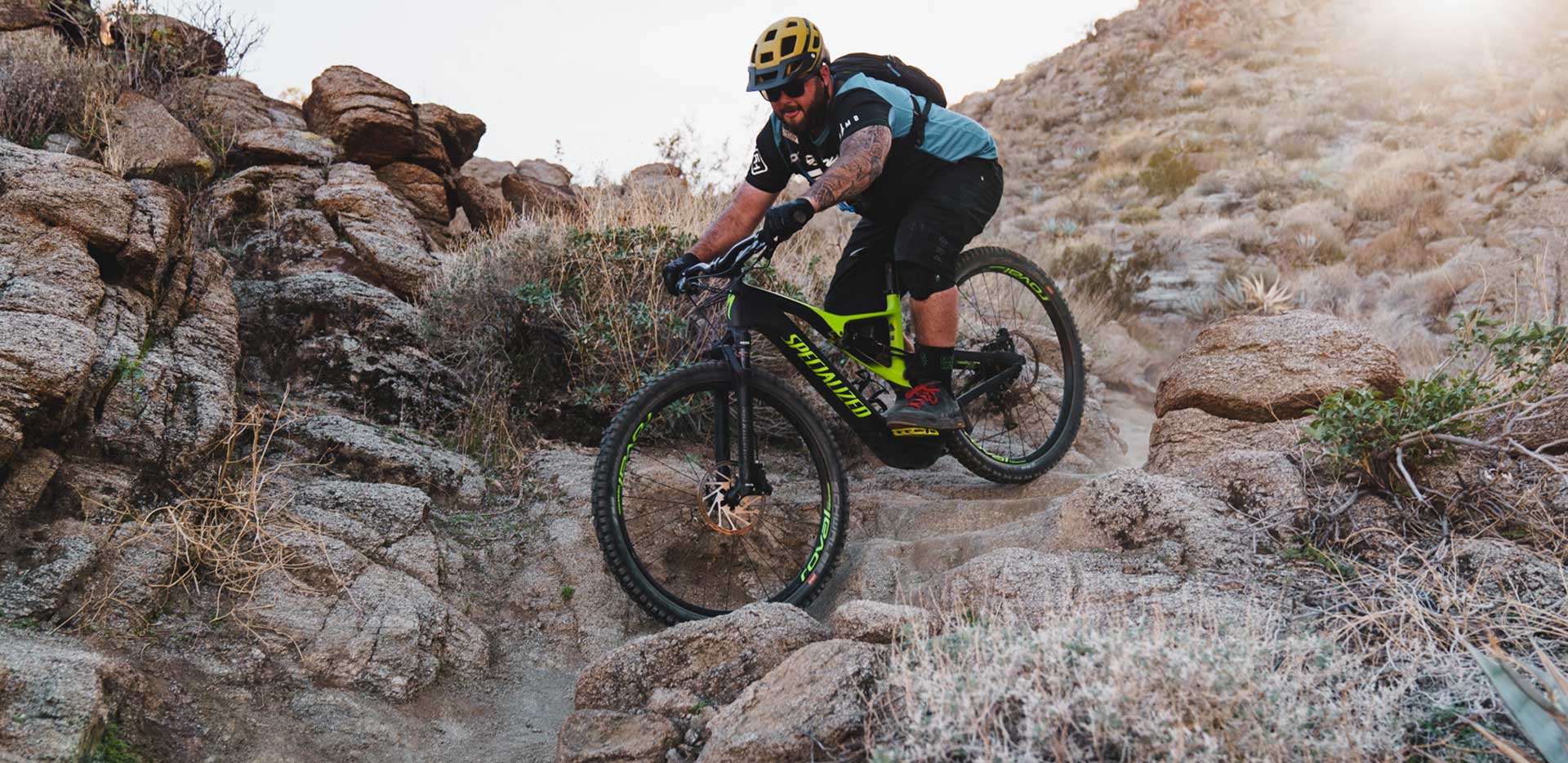 Specialized Turbo Levo Expert eMTB in action
