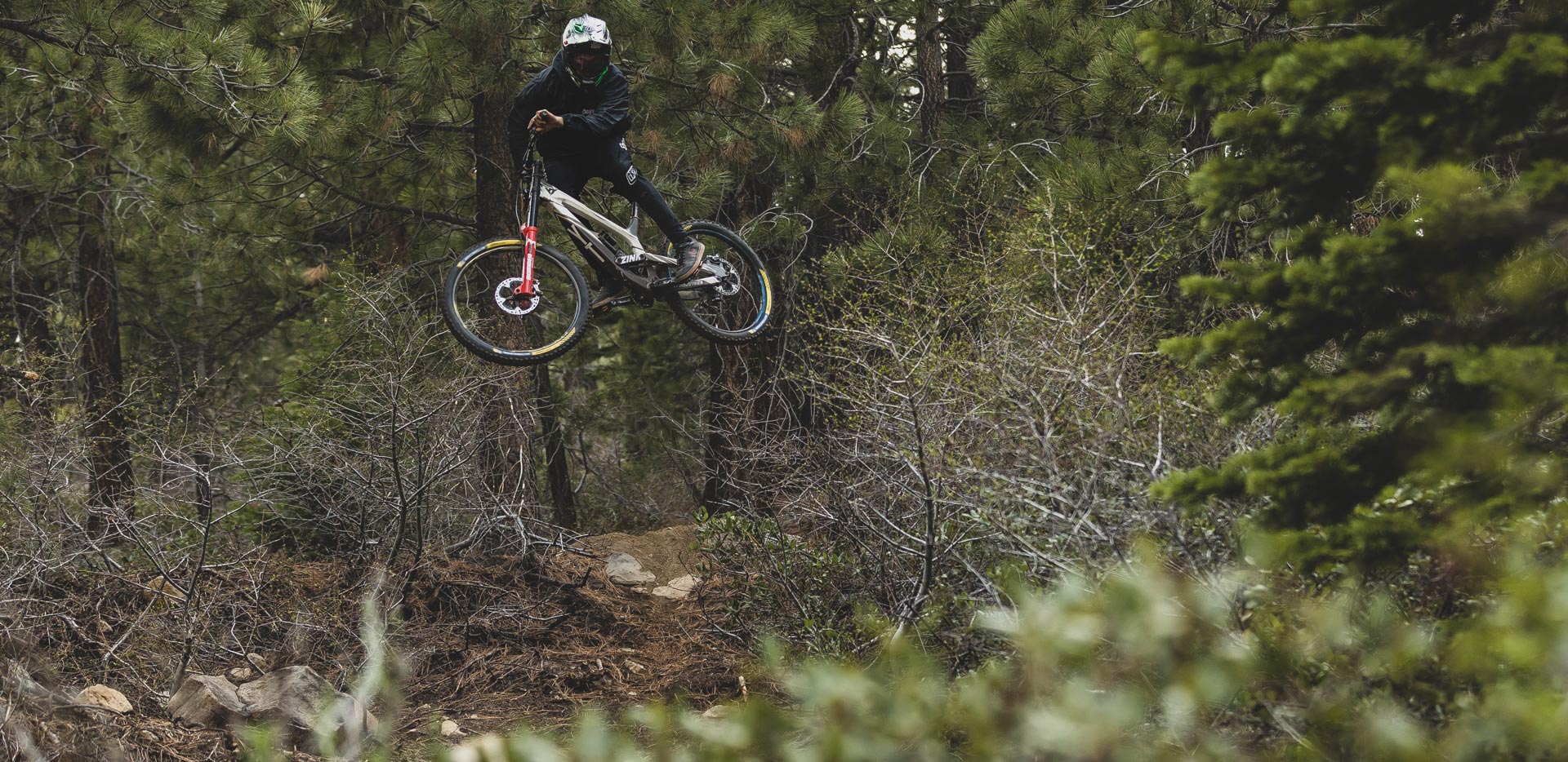 Interview - Cam Zink: Zink has been hard at work on his 170-acre property, which is now home to freeride lines and downhill tracks. Photo by Ryan Cleek
