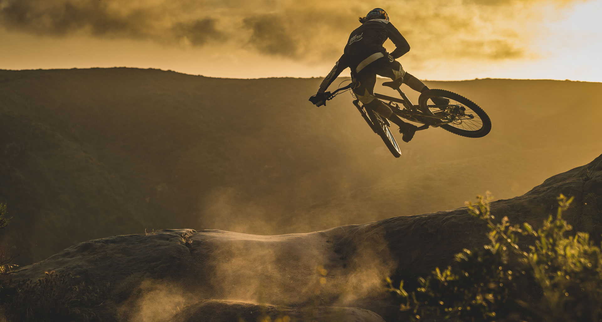 Kevin Aiello Interview: Aiello flies into the golden hour. Photo by Ryan Cleek