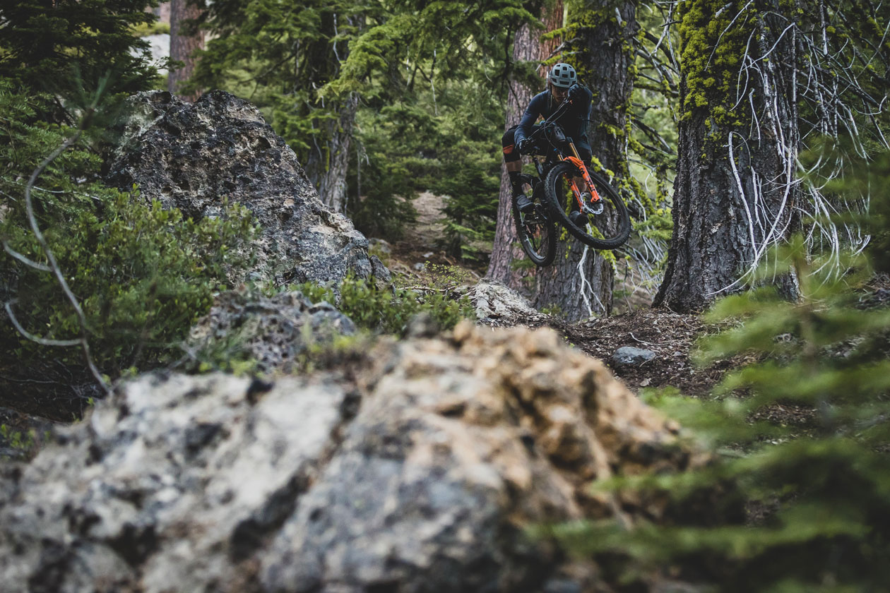 Early in his career, Osborne enjoyed the perks of traveling the world with a factory race team; however, these days he runs his own program with the help from a handful of ardent supporters: Transition Bikes, Fox suspension, Shimano, WTB, Thule, Smith optics, and Dakine. Photo by Ryan Cleek