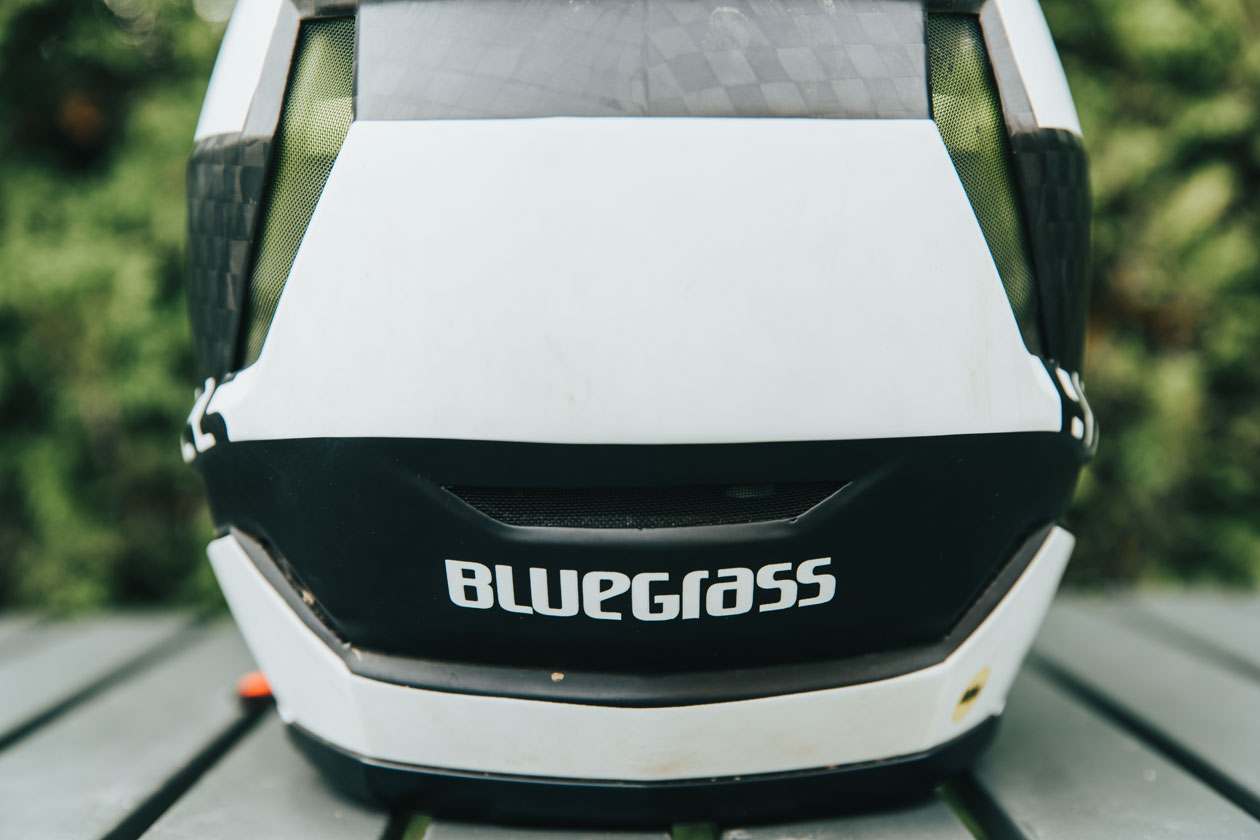 Bluegrass Legit Carbon Full-Face Helmet Rear