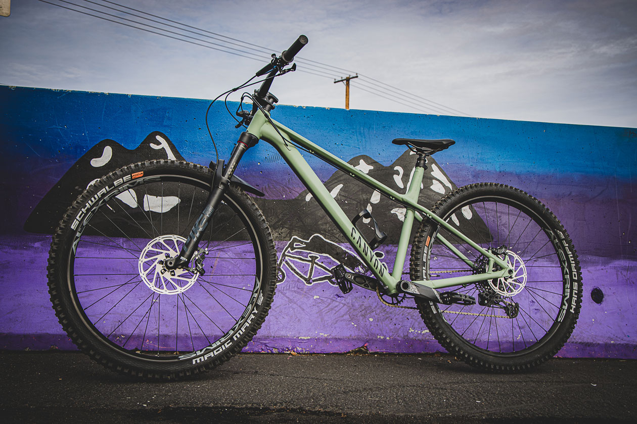 Canyon best sale hardtail frame