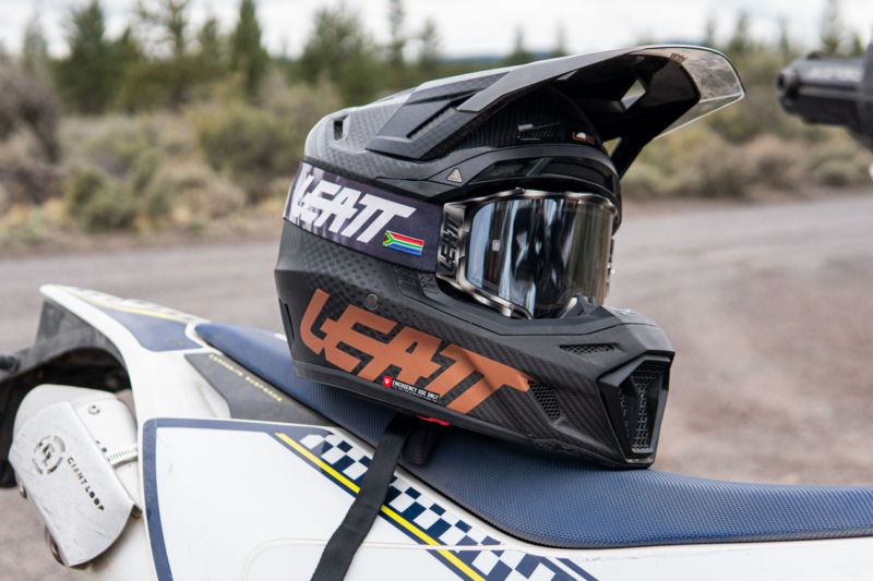 Review: Leatt 8.5 & 9.5 Moto Helmet Kits | The Loam Wolf