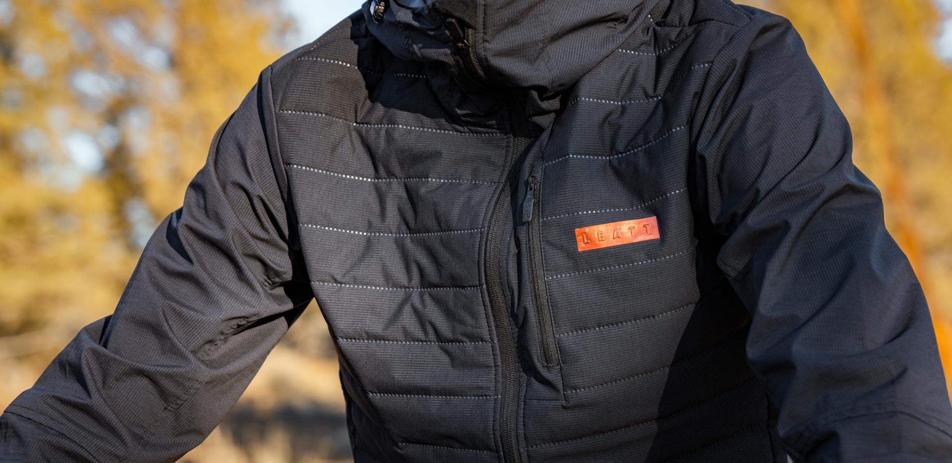 Hinder leaf Tablet Review: Leatt Jacket MTB Trail 3.0 | The Loam Wolf