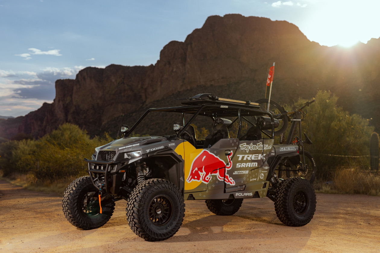 Brandon Semenuk Builds Dream Polaris GENERAL Side-by-Side for Red Bull Rampage