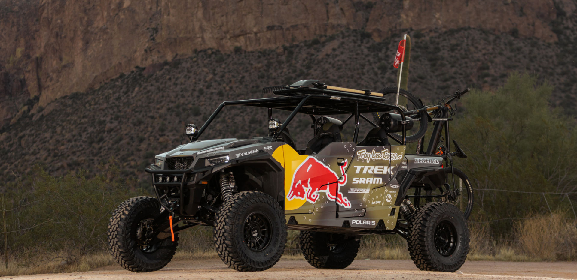 Brandon Semenuk Builds Dream Polaris GENERAL Side-by-Side for Red Bull Rampage