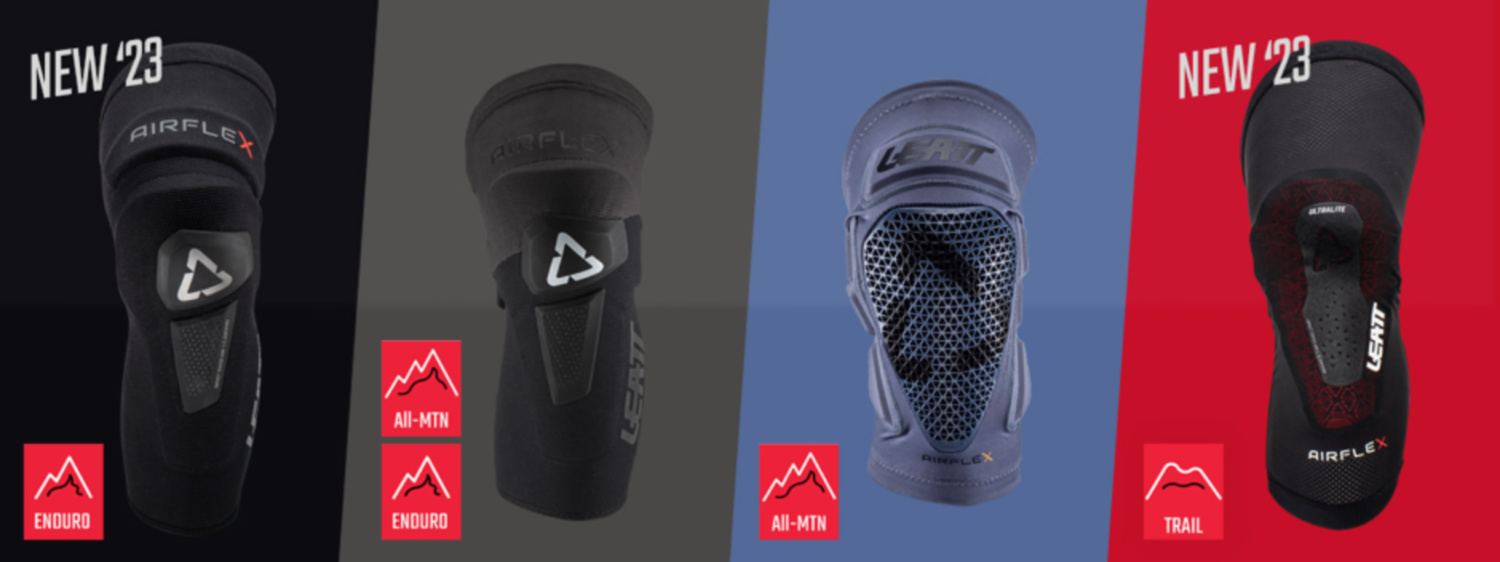 LEATT RELEASES TWO NEW AIRFLEX KNEE GUARDS