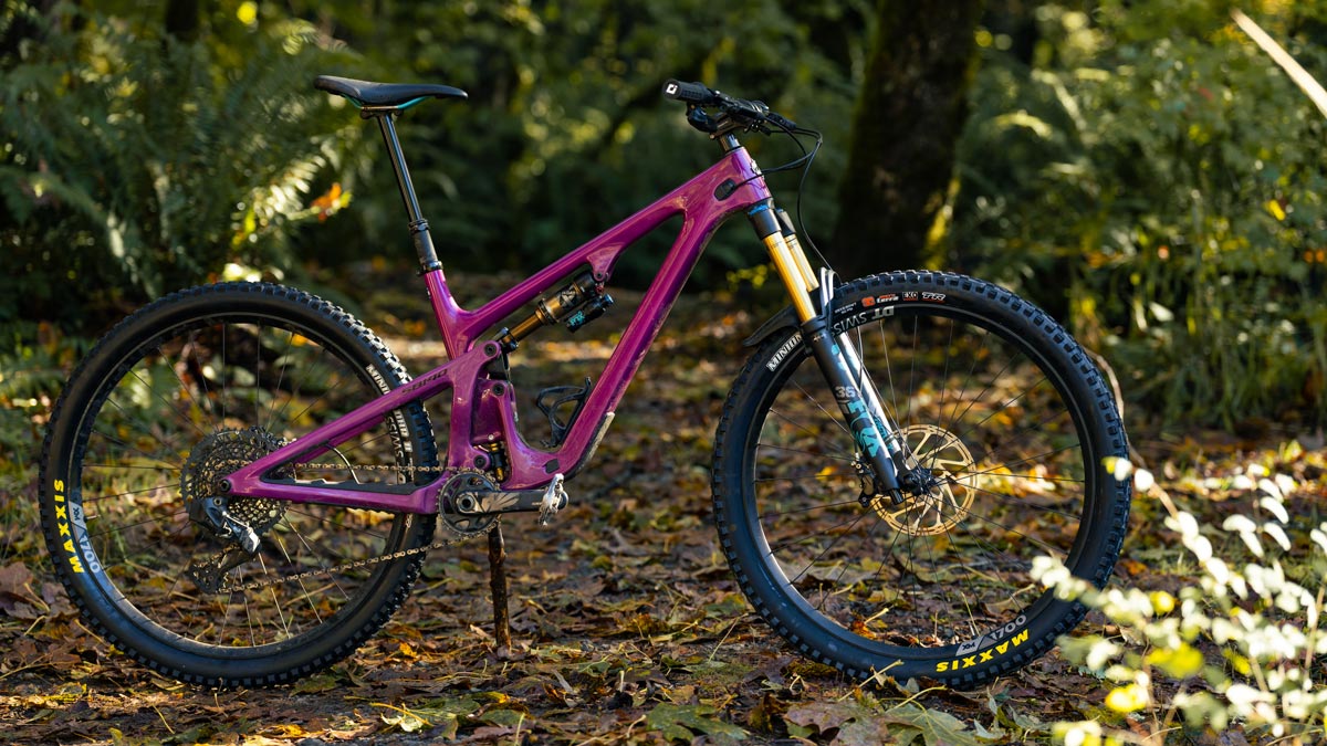 Yeti SB140 Lunch Ride Profile Shot