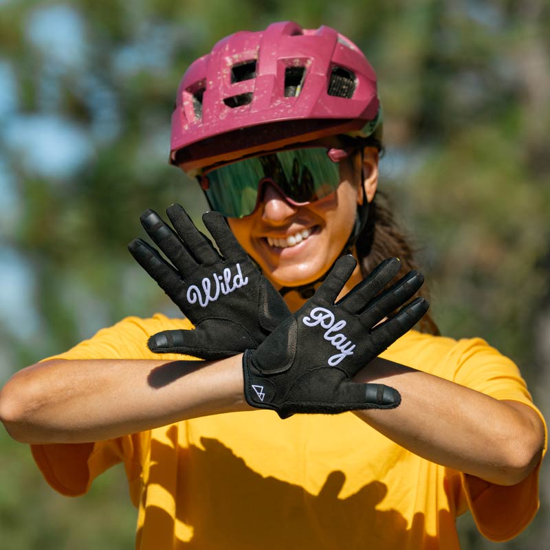 Wild Rye Women's Gnarnia Insulated Bike Gloves Black M