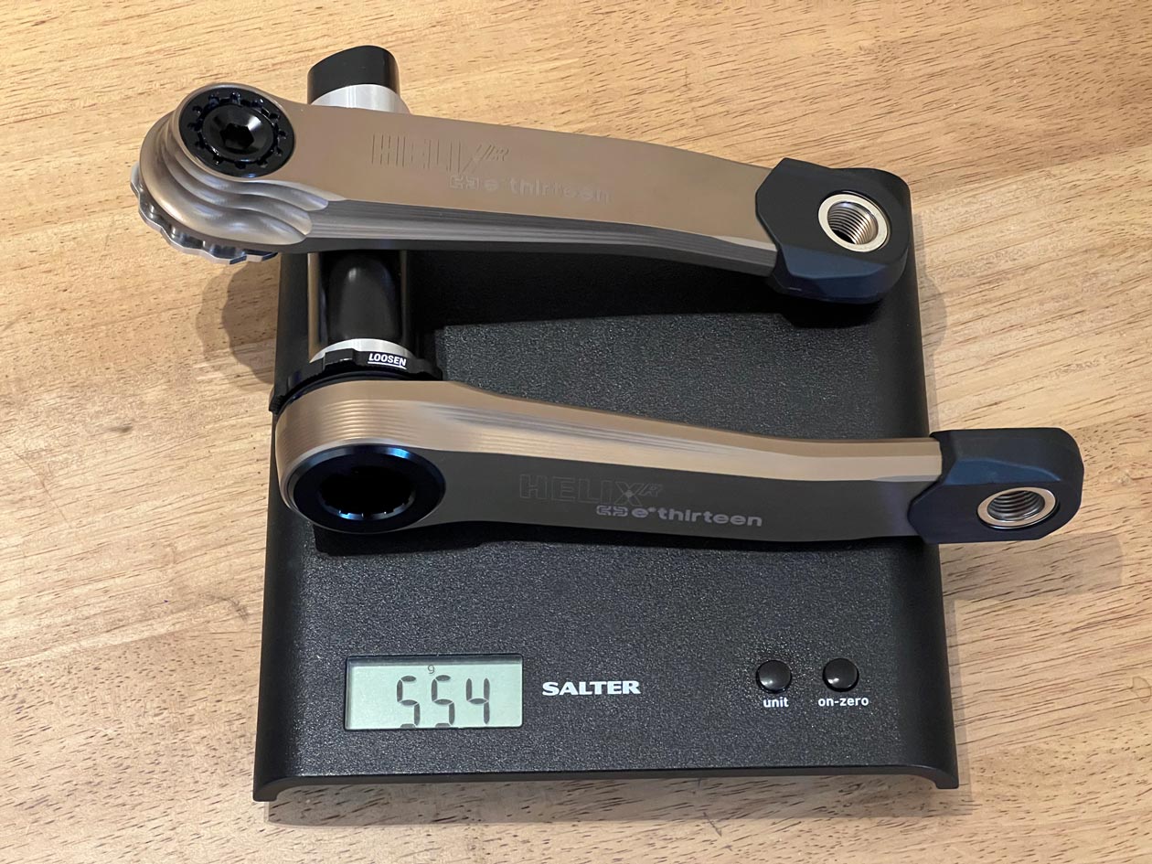 helix-weight-1 e*thirteen Helix Race Alloy cranks Review