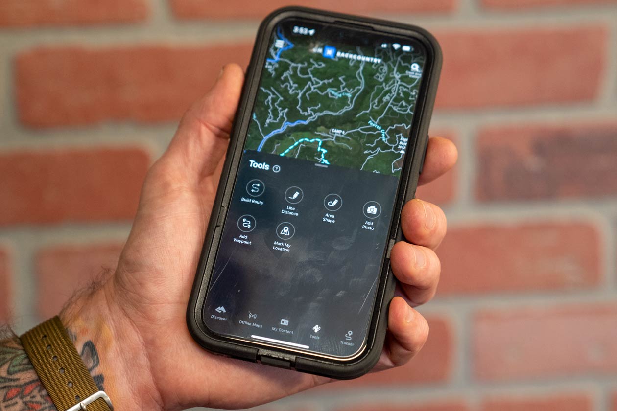 onX Backcountry App Dissected