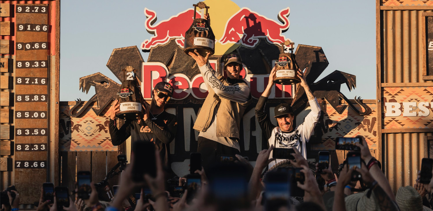 2024 Red Bull Rampage Podium