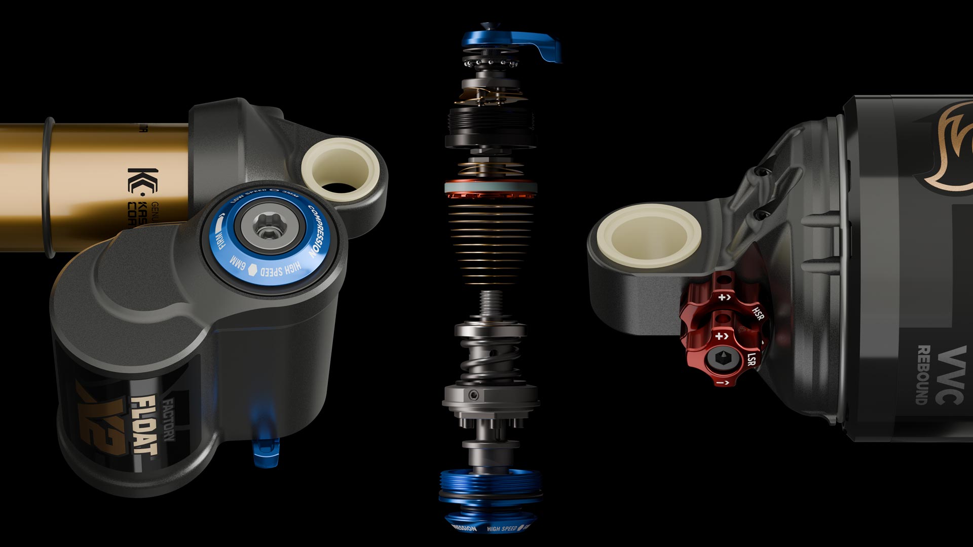 The new Fox Float X2 and DHX2 Shocks