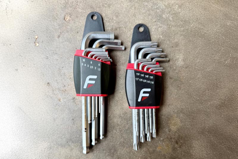 Member Review: Feedback Sports Hex & Torx Wrench Set