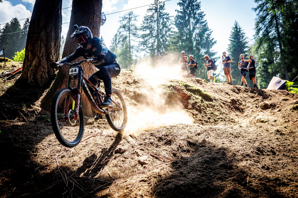 DH WC#4 Val Di Sole 2025, Commezzadura, Italy. Sram X Ochain