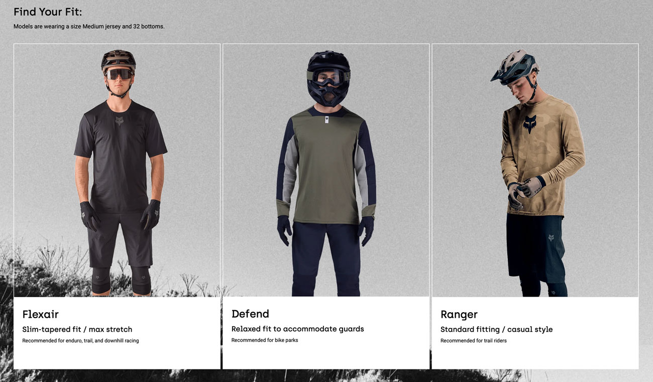 fox-fit Fox Racing Flexair Apparel Dissected
