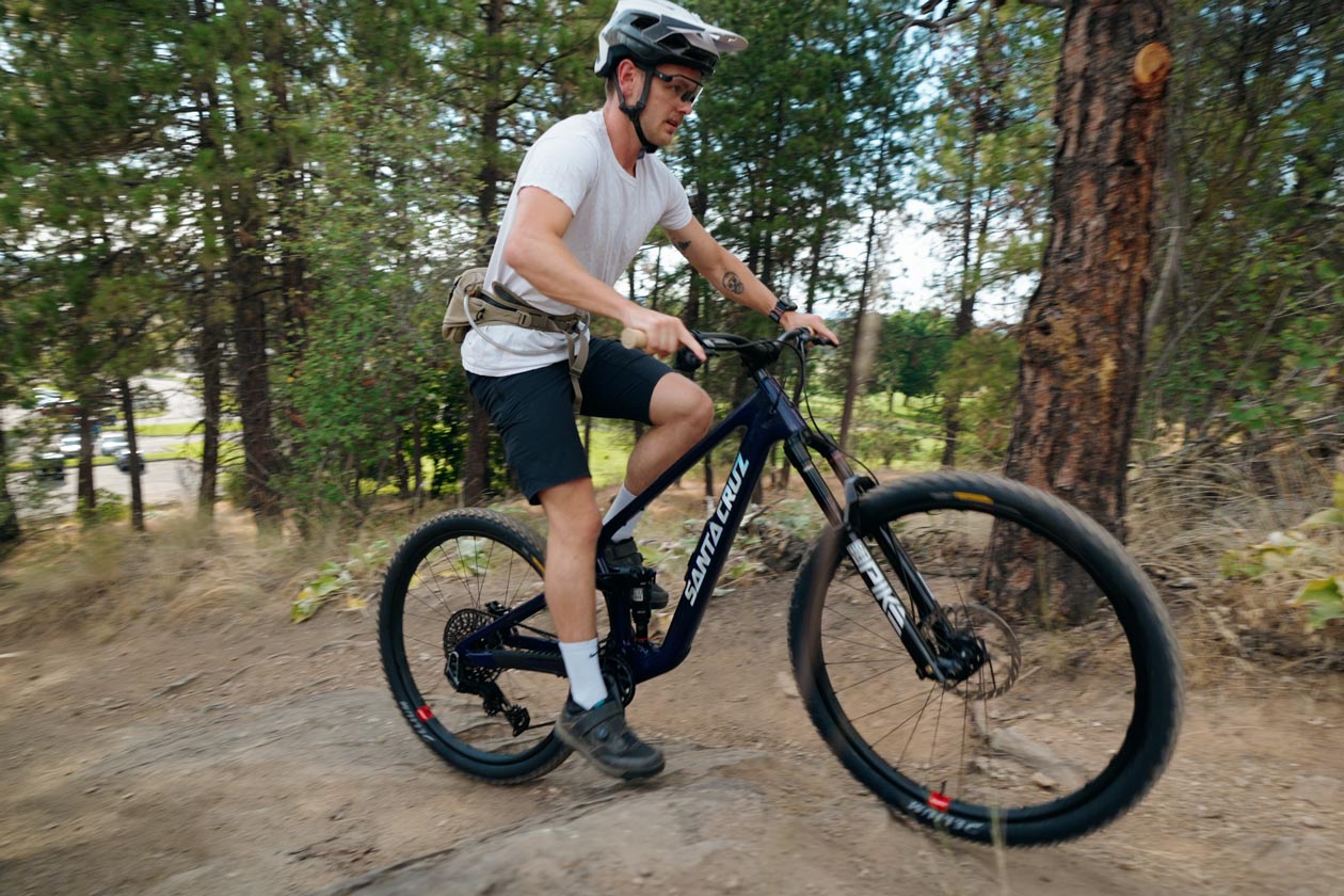 Riding-2 Santa Cruz Tallboy Review