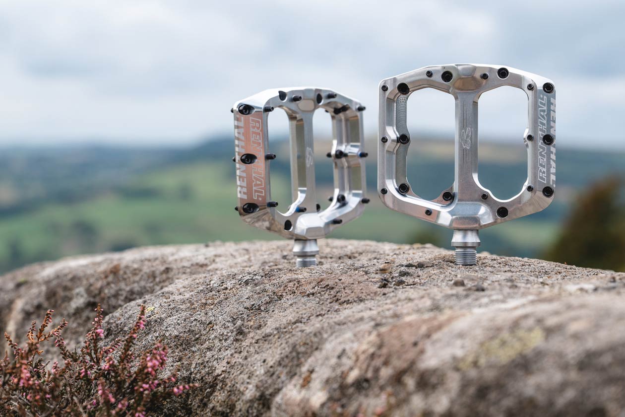 renthal Revo Pedal Family get a new Polished Silver Finish